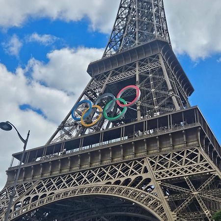 Studio Champs Elysees Tour Eiffel Paris Eksteriør billede
