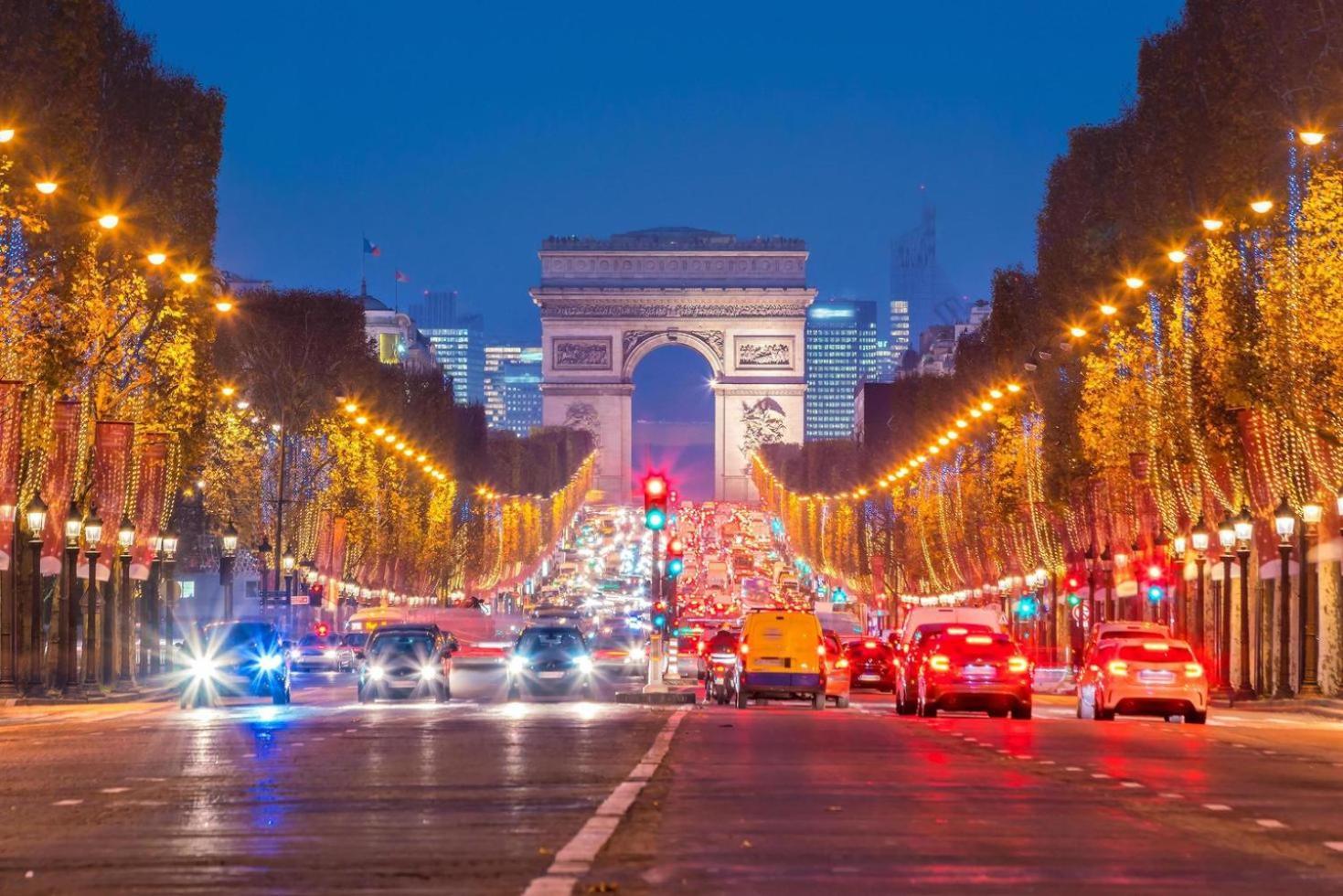 Studio Champs Elysees Tour Eiffel Paris Eksteriør billede