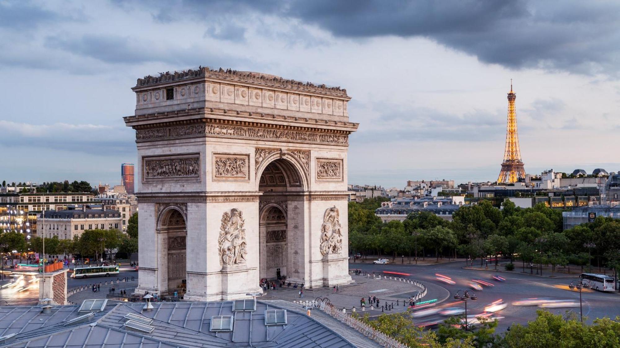 Studio Champs Elysees Tour Eiffel Paris Eksteriør billede